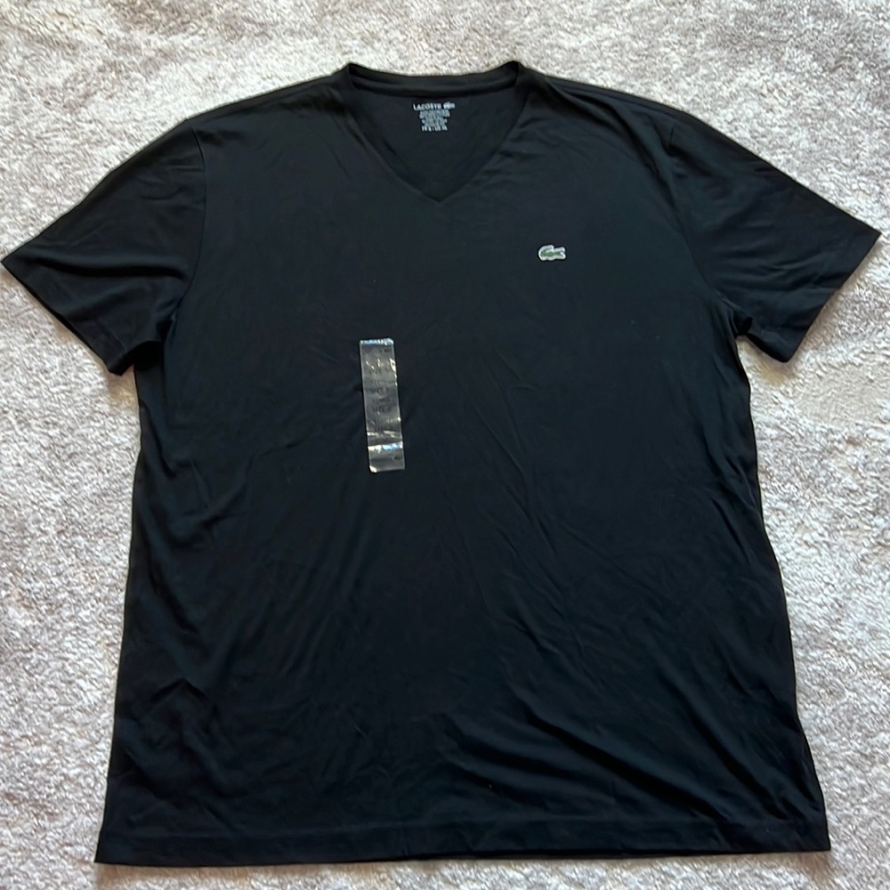 Brand new Lacoste T shirt - black